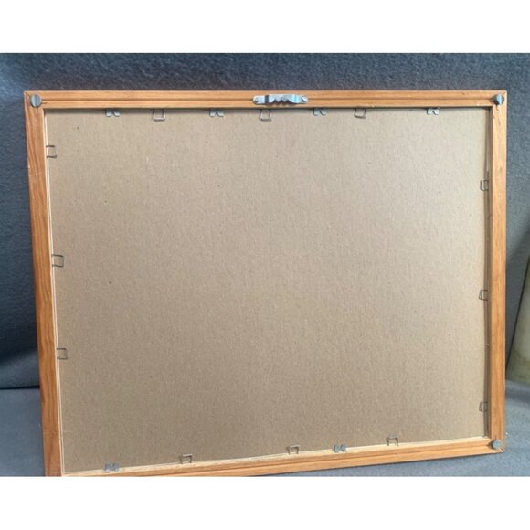 Original Watercolor Painting Rissers Mill Signed by Anna Ruth Enders Frame Wall - Picture 7 of 10